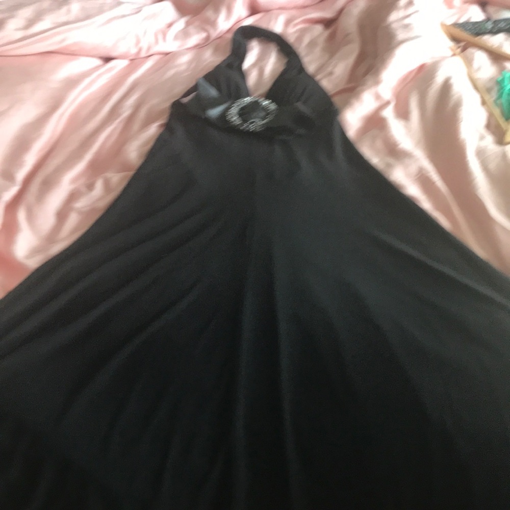 Black summer dress